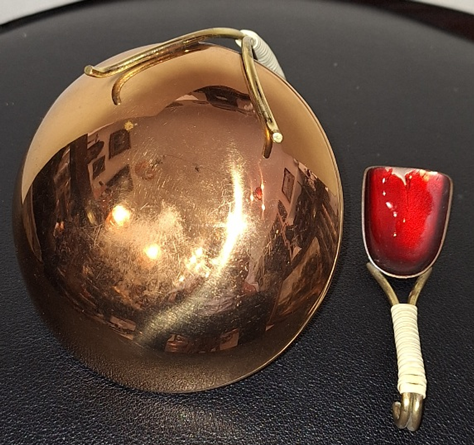 Açucareiro, esmalte, anos 50 3