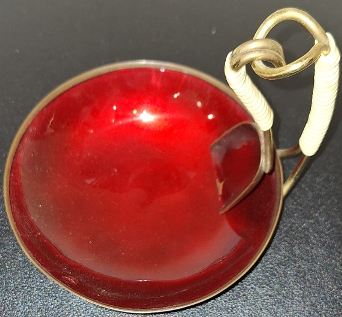 Açucareiro, esmalte, anos 50 4