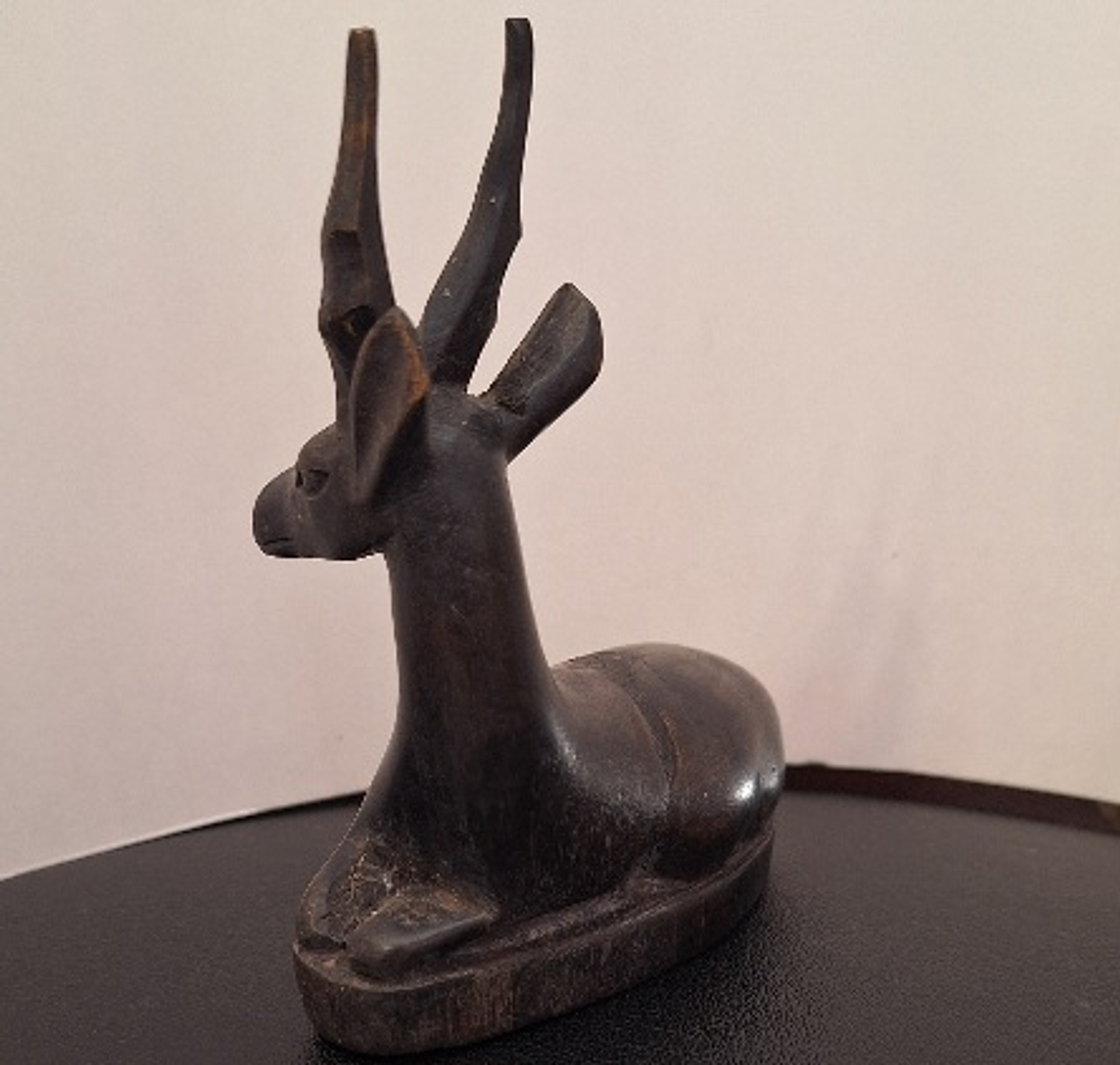 Escultura em madeira, Antílope 3