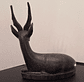 Escultura em madeira, Antílope - thumbnail 7