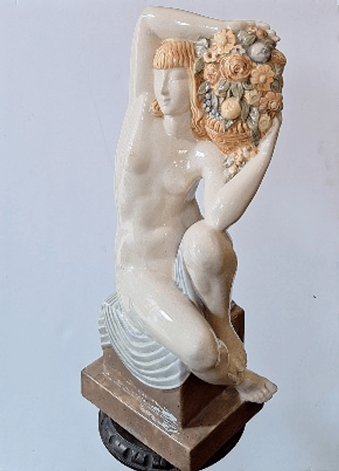 Escultura em cerâmica, Pierre Le Faguays 