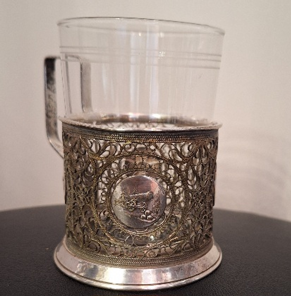 Porta-copos Russo para chá  3