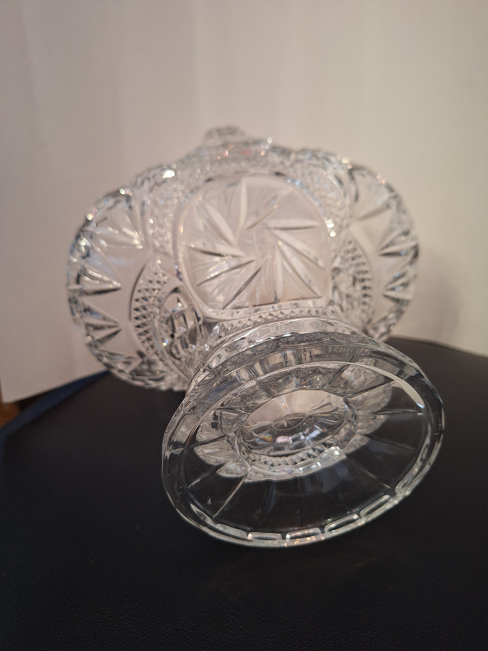 Cesta em cristal prensado  6