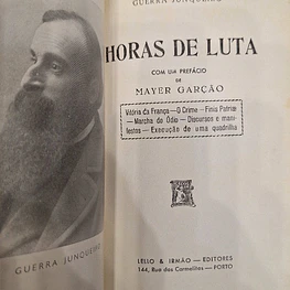 Livro, Junqueiro / Horas de Luta