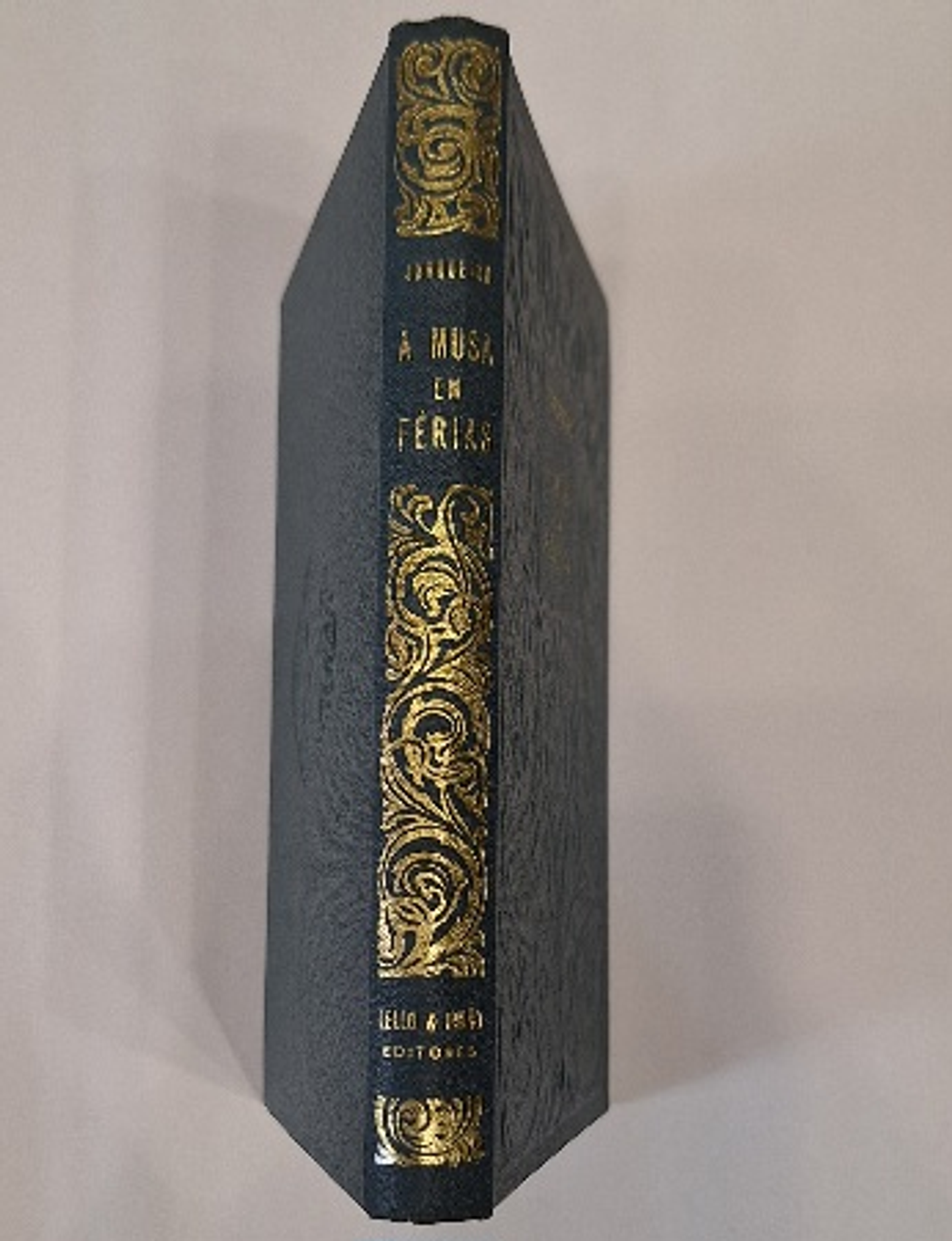 Livro, A Musa em Férias, Junqueiro, Lello 1