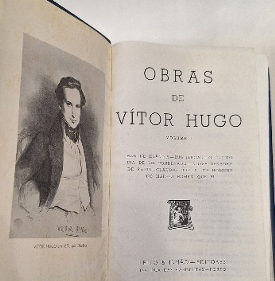 Livro, Obras de Vítor Hugo, Lello  2