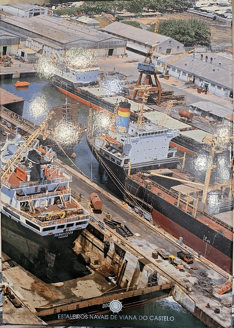 Livro,  Estaleiros Navais de Viana do Castelo,  SA a Empresa na Região 