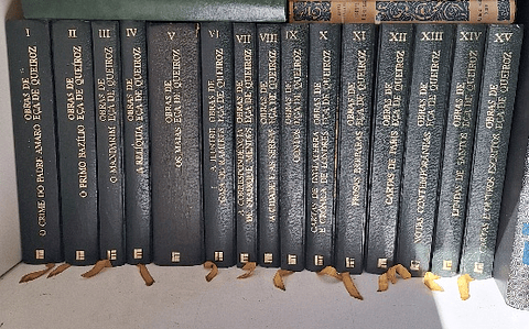 Obras de Eça de Queiroz, edição Livros do Brasil 
