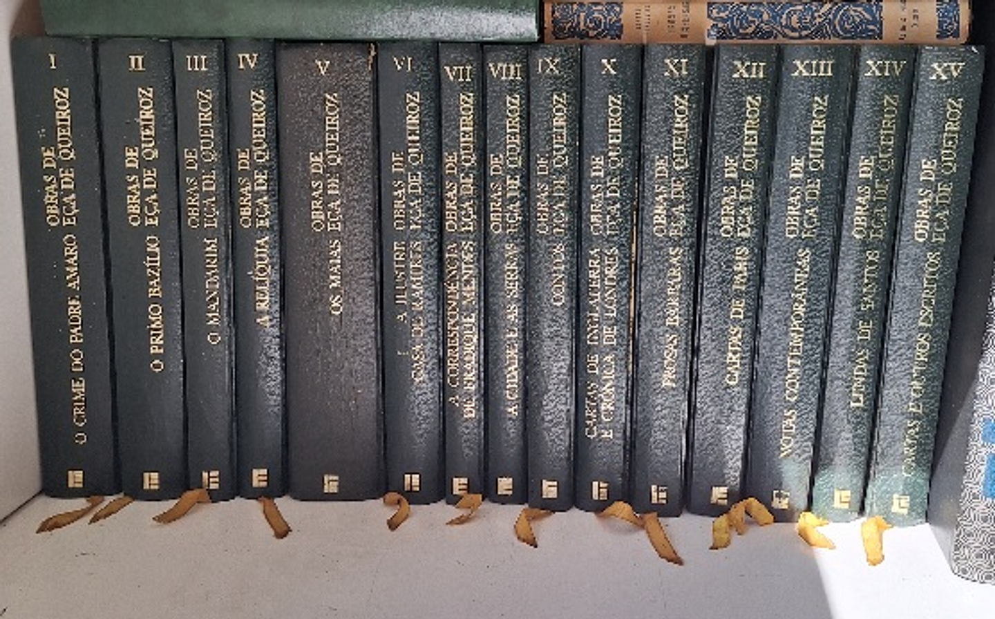 Obras de Eça de Queiroz, edição Livros do Brasil  1