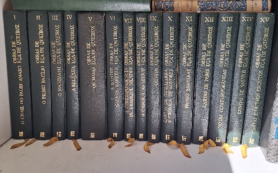 Obras de Eça de Queiroz, edição Livros do Brasil  1