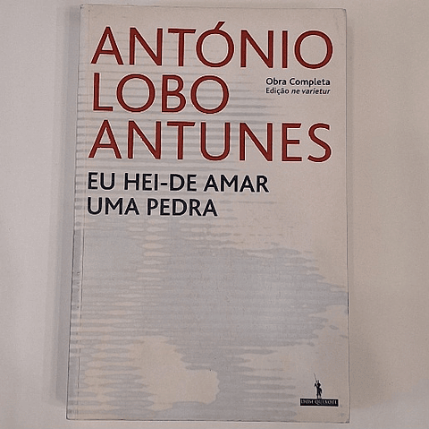 Livro,  Eu Hei-de Amar uma pedra