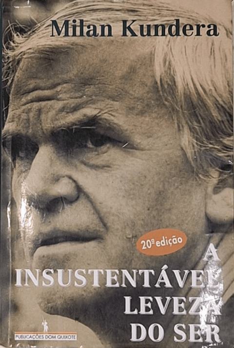 Livro,  A Insustentável Leveza do Ser