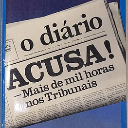 Livro,  O Diário Acusa, Miguel Urbano Rodrigues 