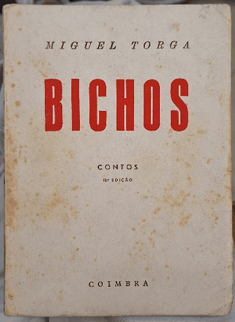 Livro,  Bichos - Miguel  Torga