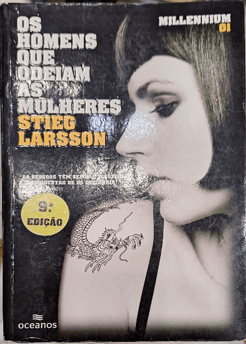 Livro,  Os Homens que Odeiam as Mulheres,  Stieg Larsson