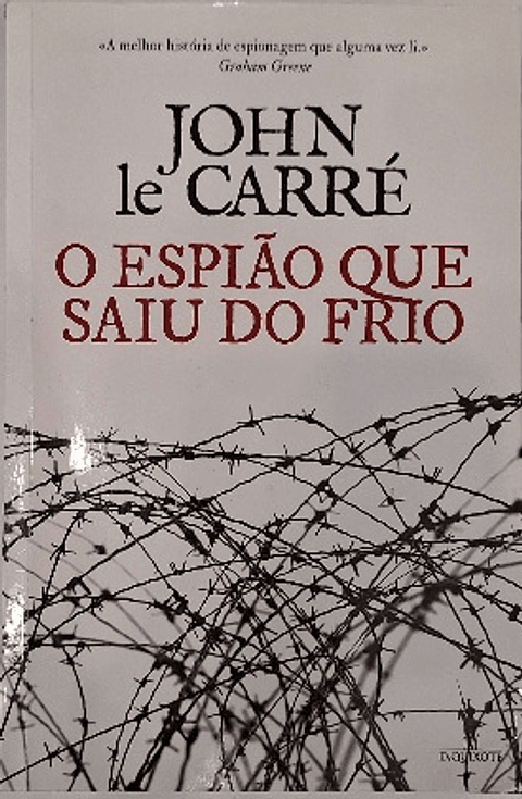 Livro,  O Espião que saiu do frio, John le Carré.
