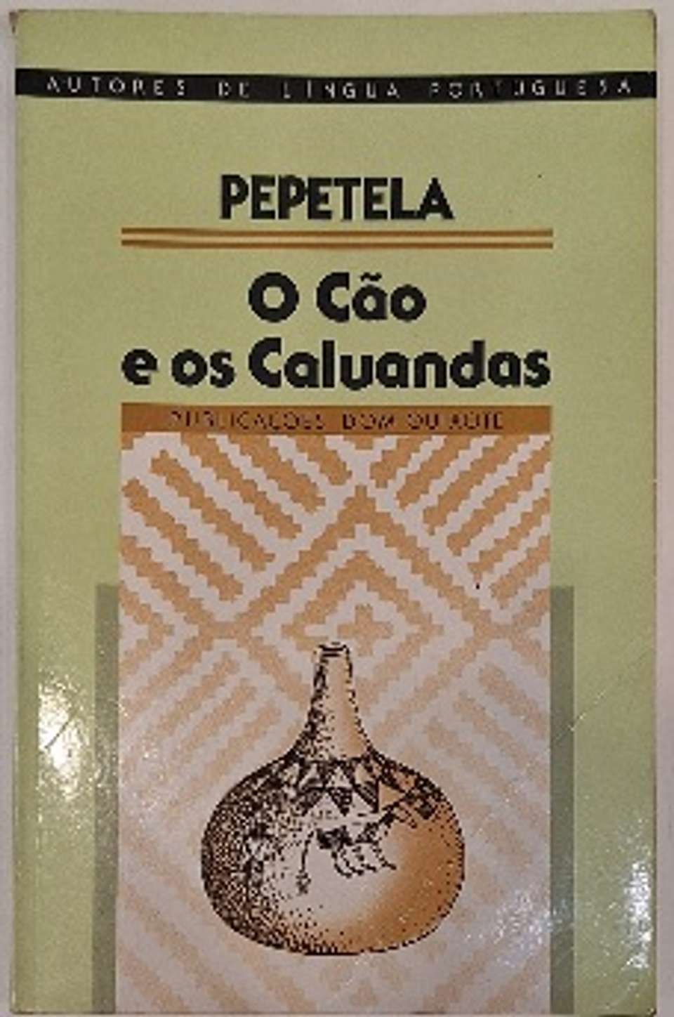 Livro,  O Cão e os Caluandas, Pepetela 1