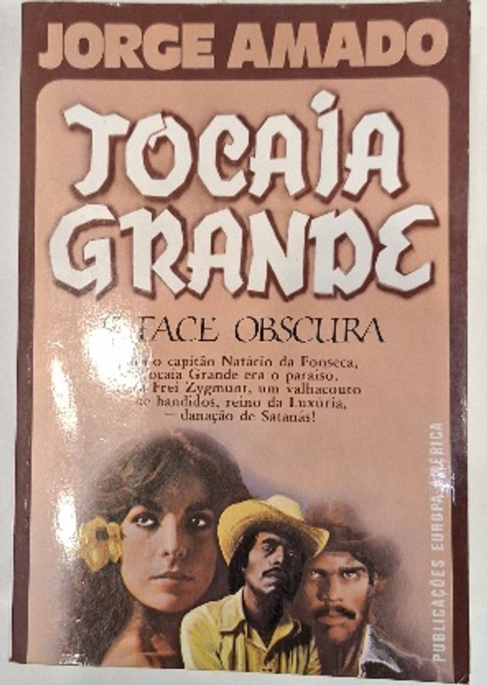 Livro,  Tocaia Grande - Jorge Amado 1