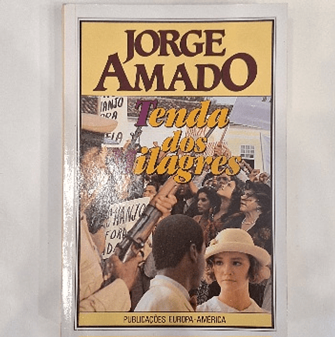 Livro,  Tenda dos Milagres - Jorge Amado 