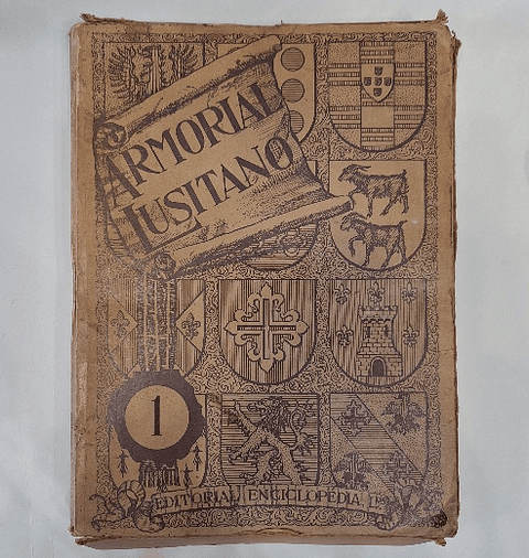 Livro,  Armorial Lusitano,  Genealogia e Heráldica 