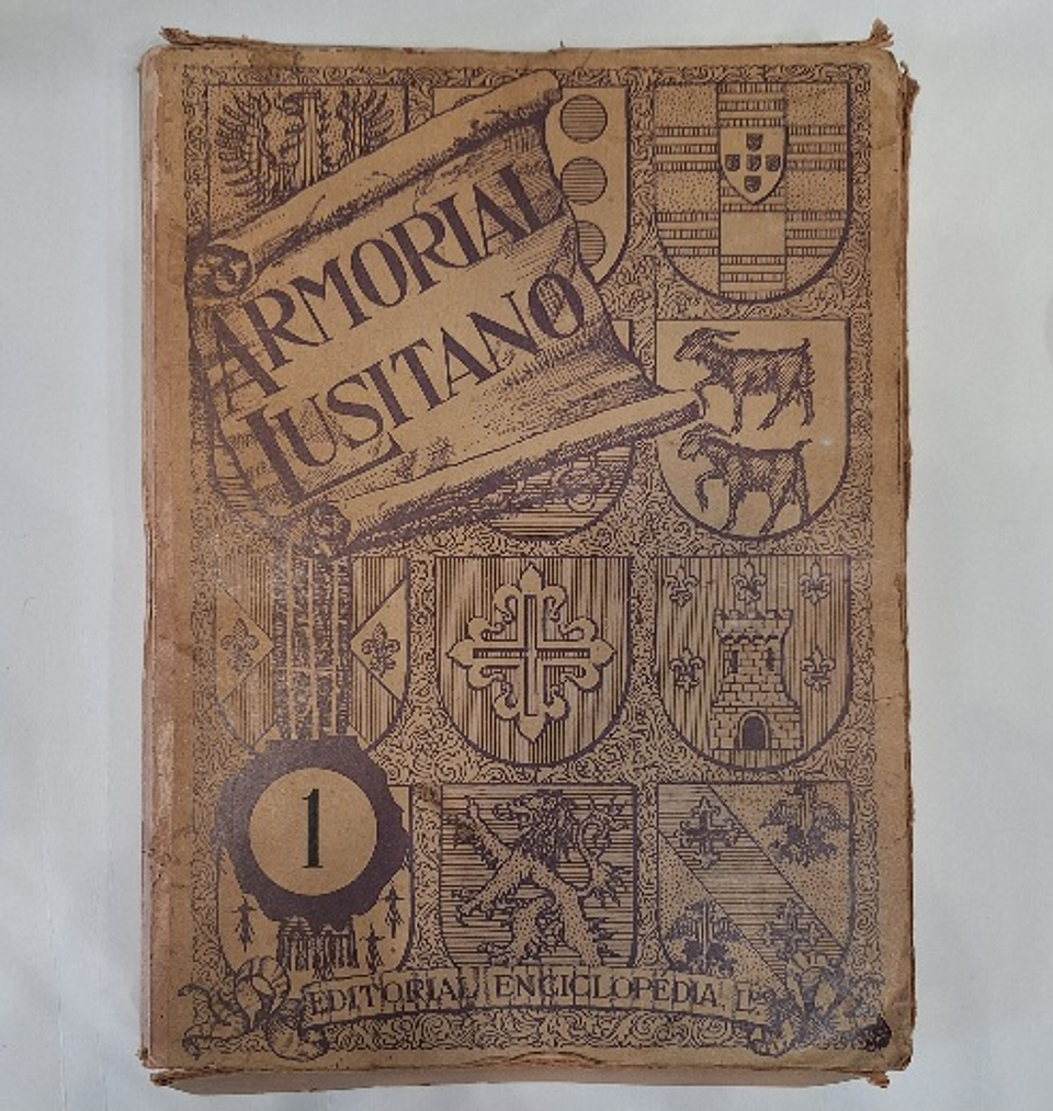 Livro,  Armorial Lusitano,  Genealogia e Heráldica  1