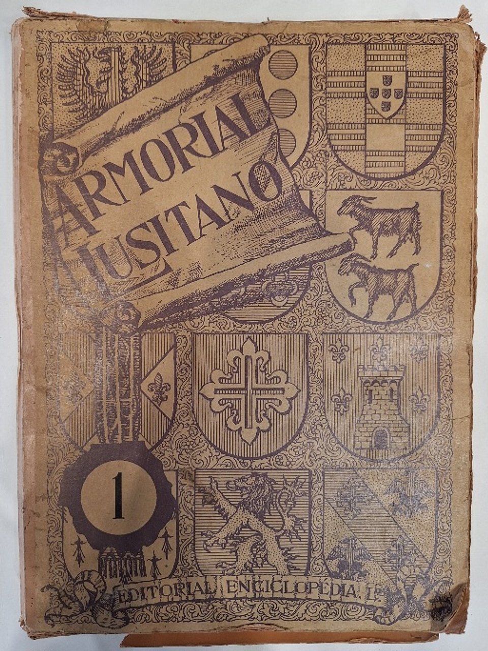 Livro,  Armorial Lusitano,  Genealogia e Heráldica  3