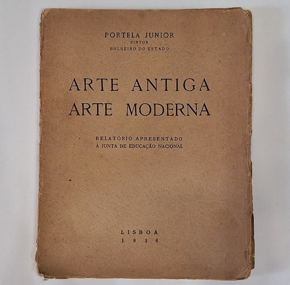 Livro,  Arte Antiga Arte Moderna  - Portela Junior 1