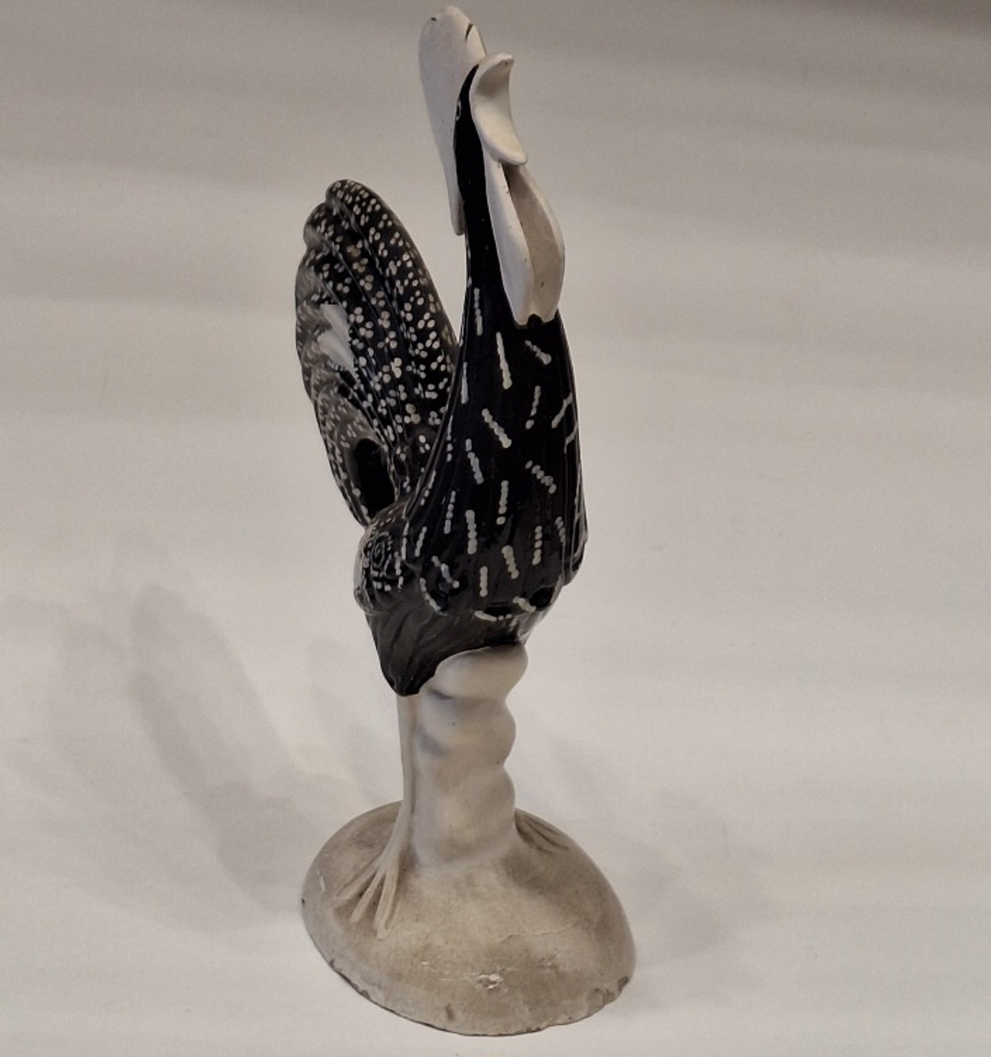 Galo em cerâmica  2