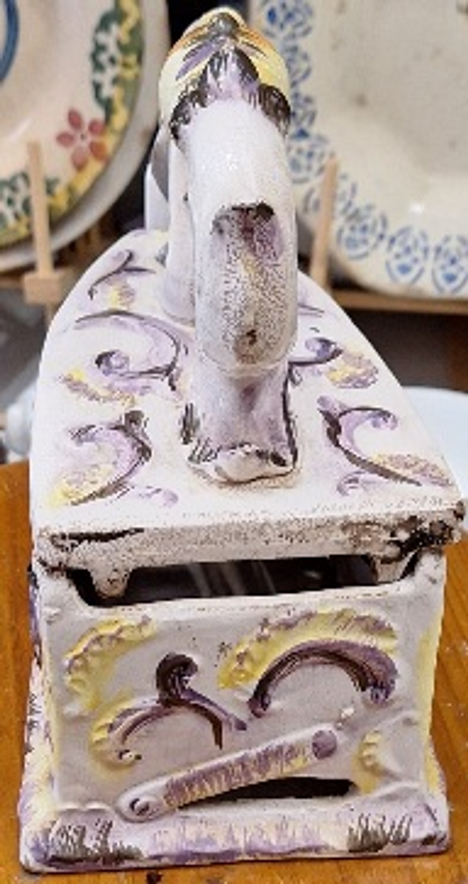 Floreira em faiança francesa  2