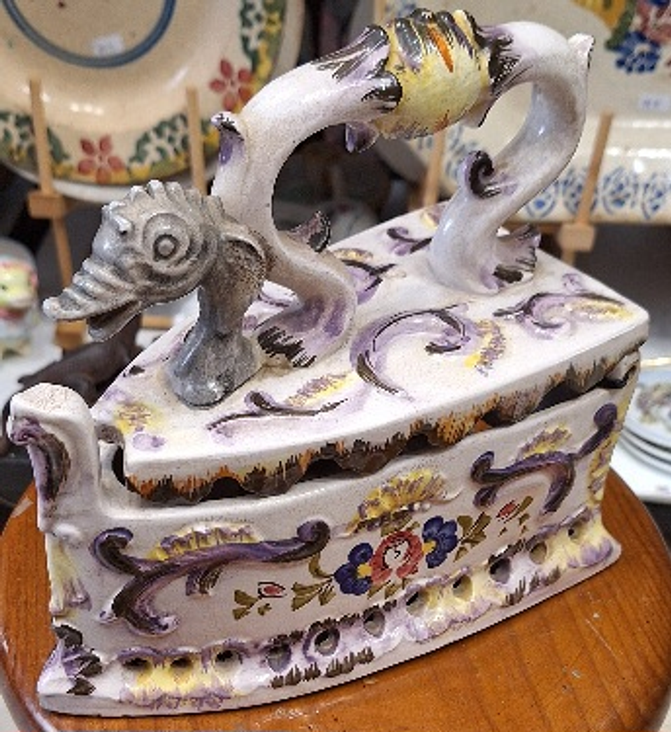 Floreira em faiança francesa  1