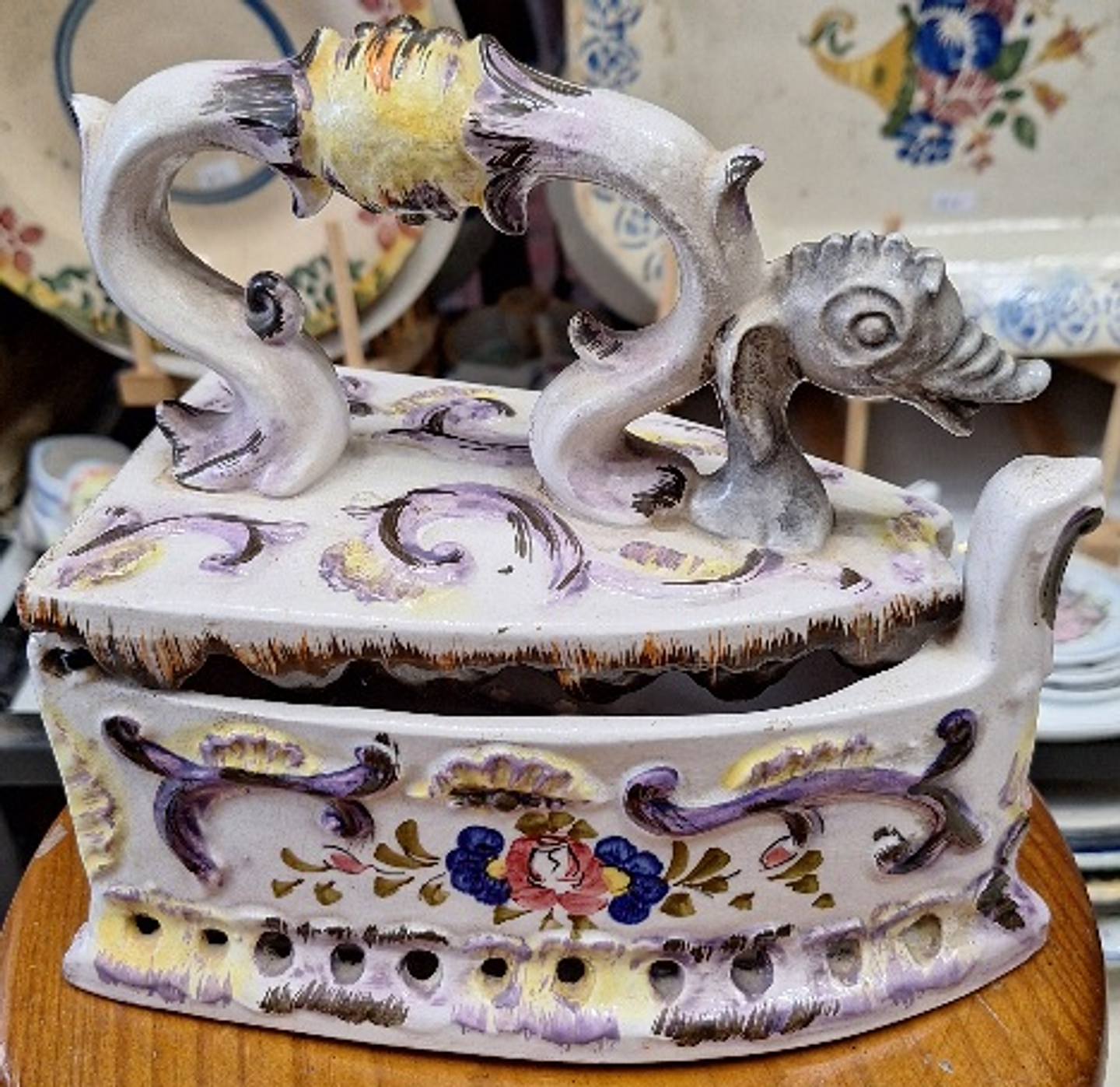 Floreira em faiança francesa  5