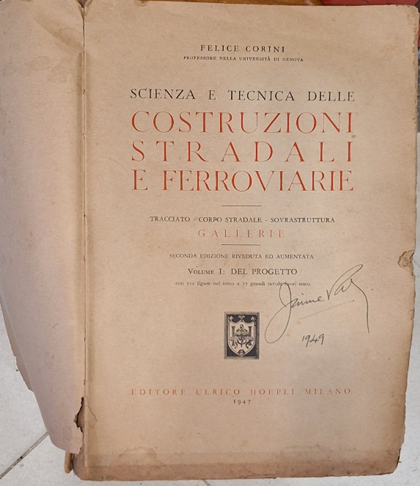 Livro,  Costruzioni Stradali e Ferroviarie 2