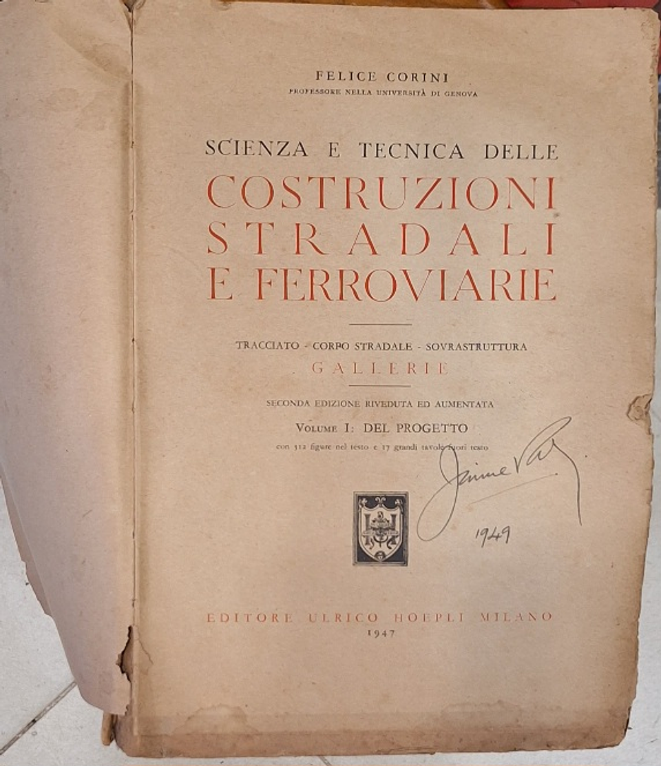 Livro,  Costruzioni Stradali e Ferroviarie 2