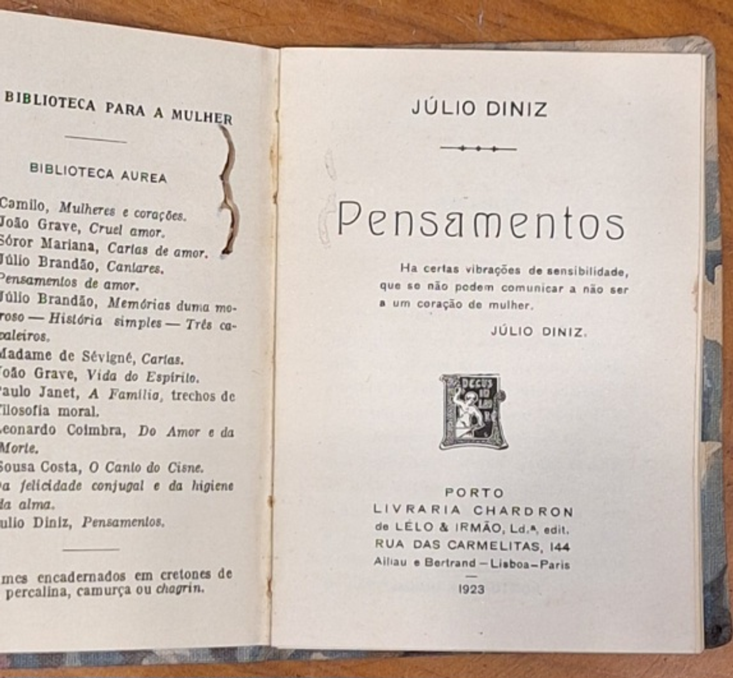 Livro,  Pensamentos,  Júlio Diniz 2