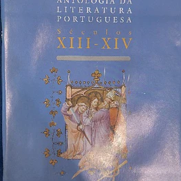 Livro, "História e Antologia da Literatura Portuguesa: Séculos XIII-XIV"