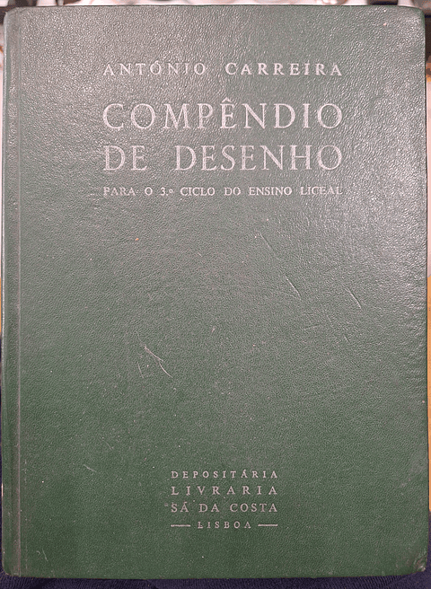 Livro,  Compêndio de Desenho 3° ciclo