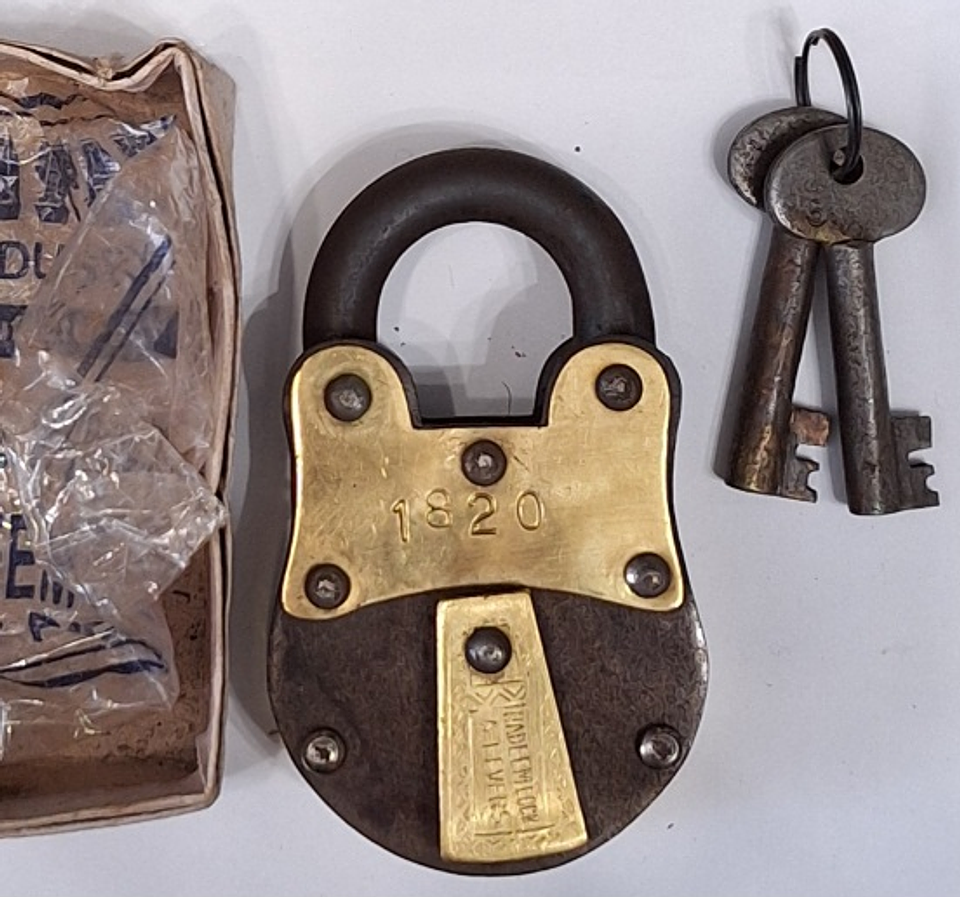 Cadeado Nadeem lock 5 levers 2