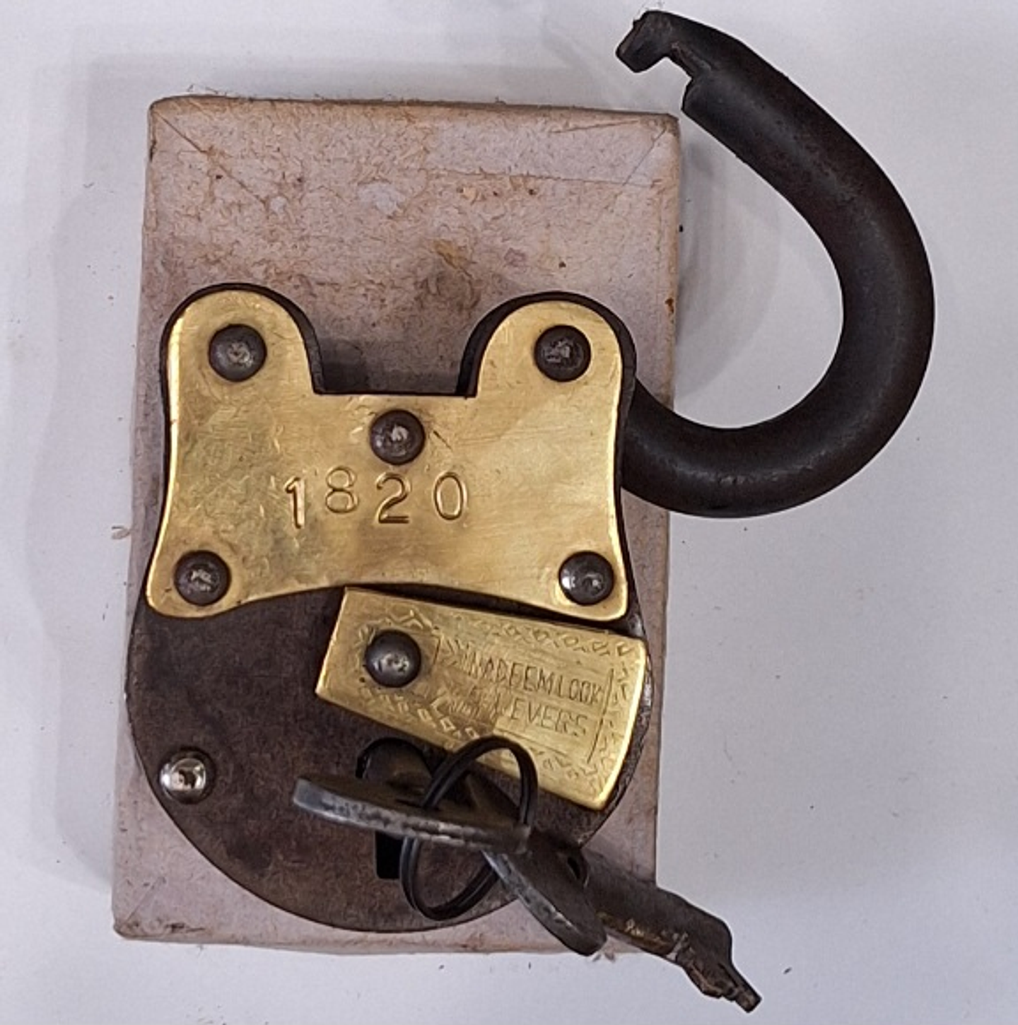 Cadeado Nadeem lock 5 levers 1