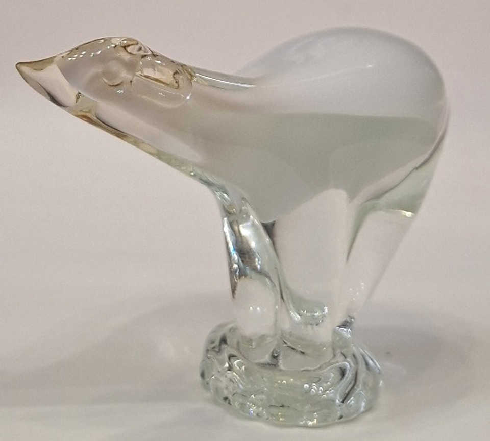 Urso polar em vidro 2