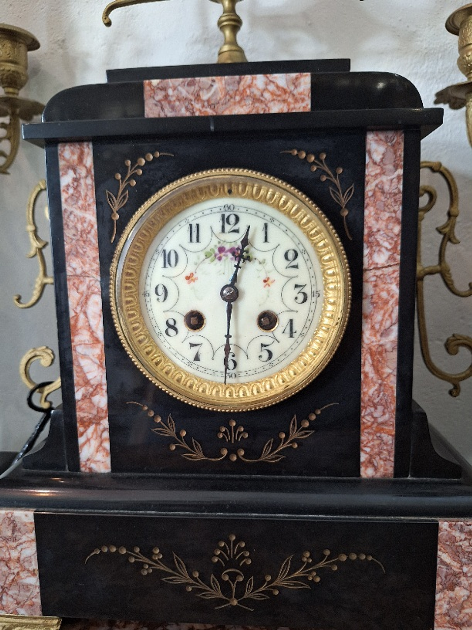 Relógio de Lareira neoclássico.  4