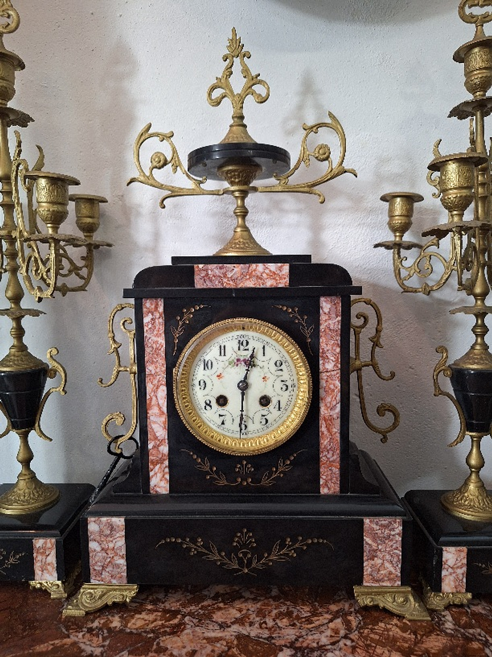 Relógio de Lareira neoclássico.  6