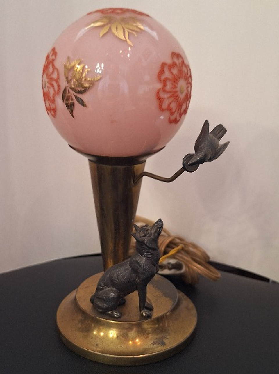 Candeeiro de cabeceira anos 50 2