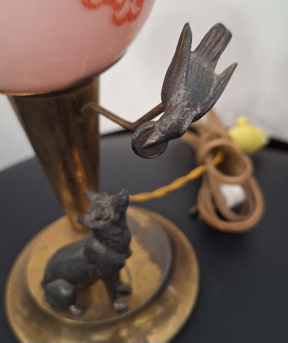 Candeeiro de cabeceira anos 50 8