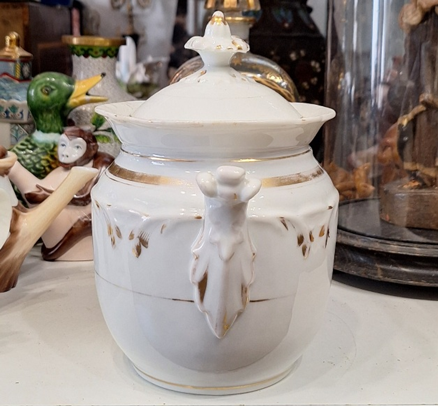 Açucareiro porcelana vieux paris  4