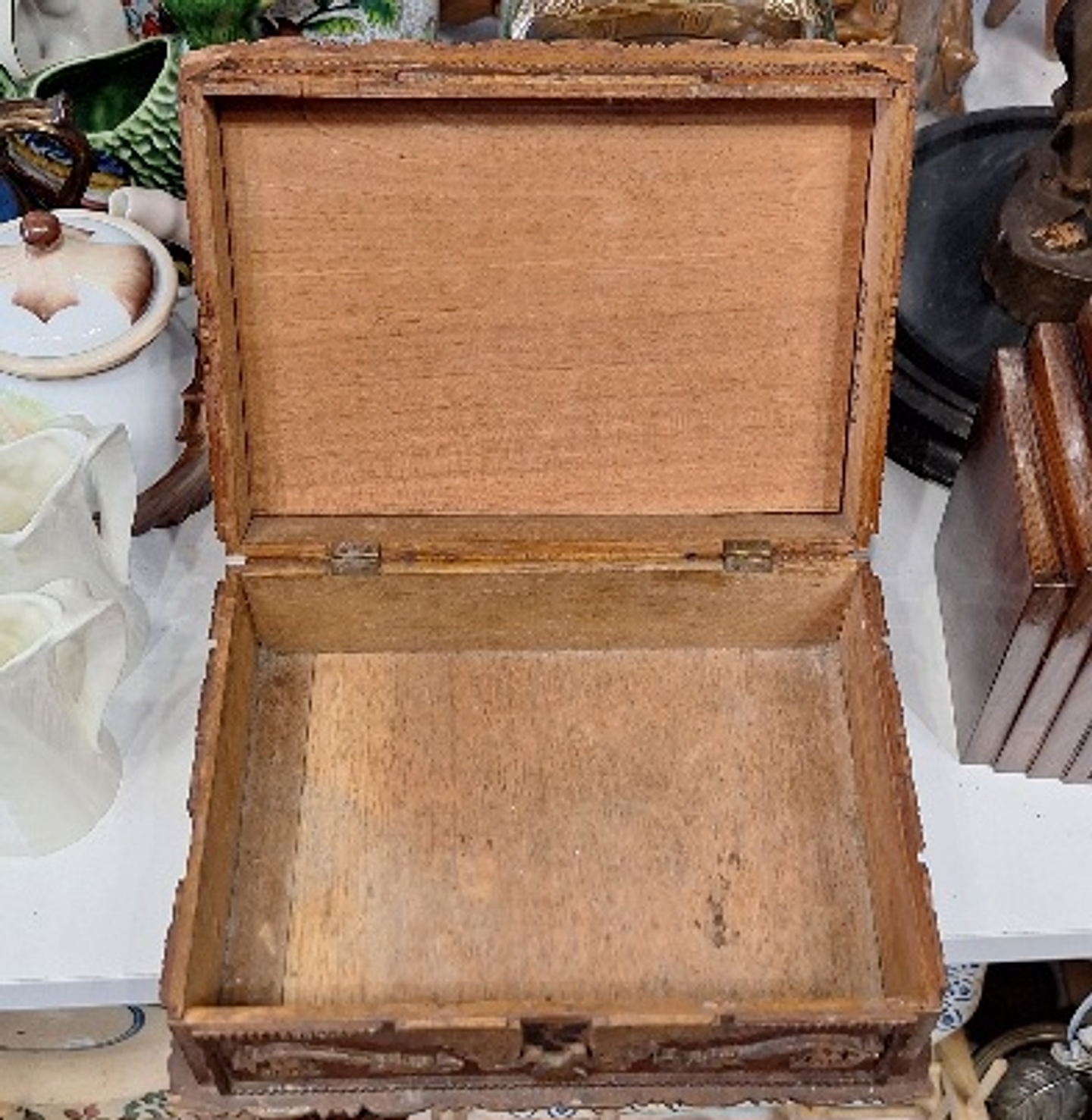 Antiga caixa de charutos Maria Guerrero 4