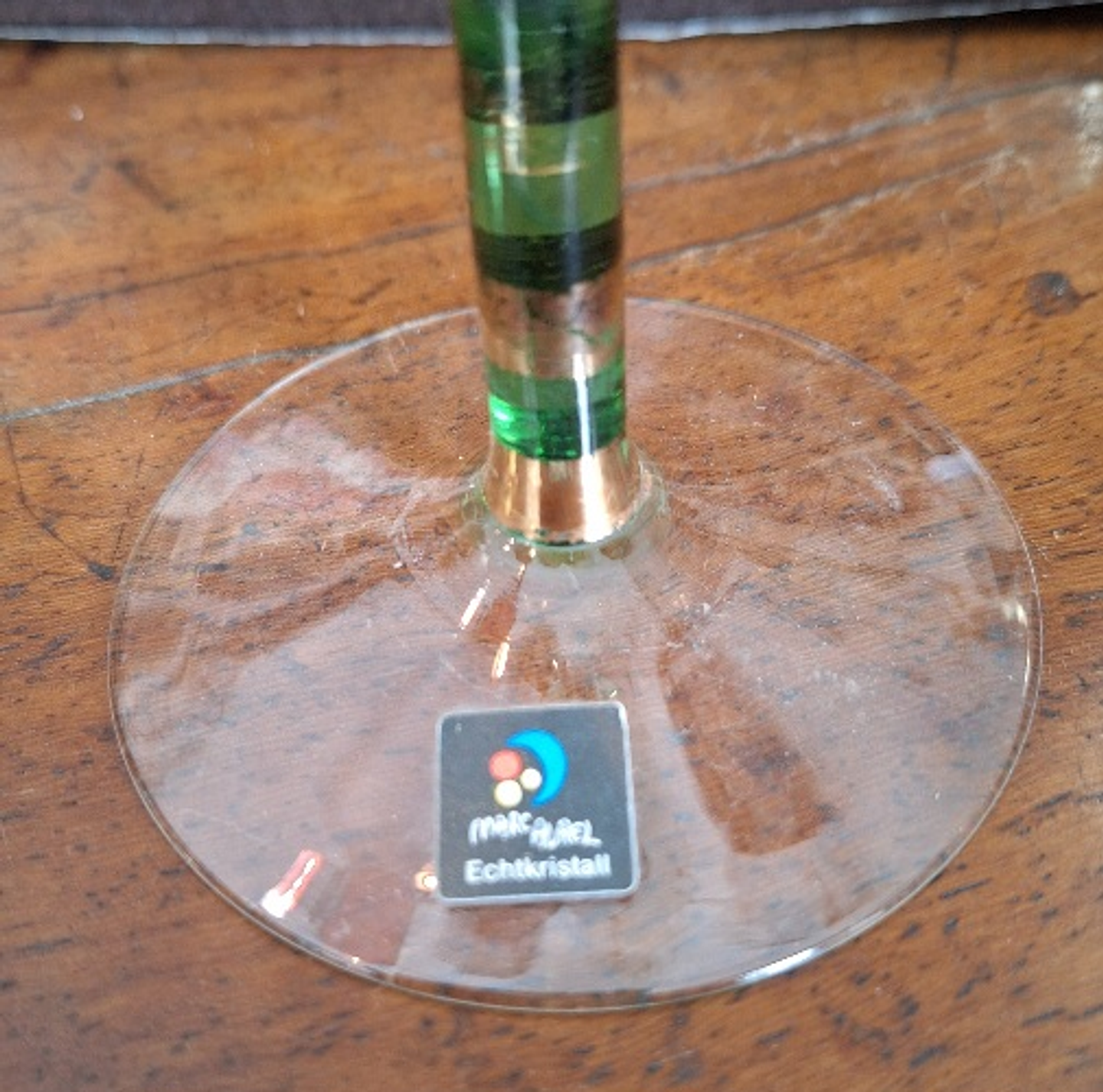 Castiçal em Echt cristal alemão  4