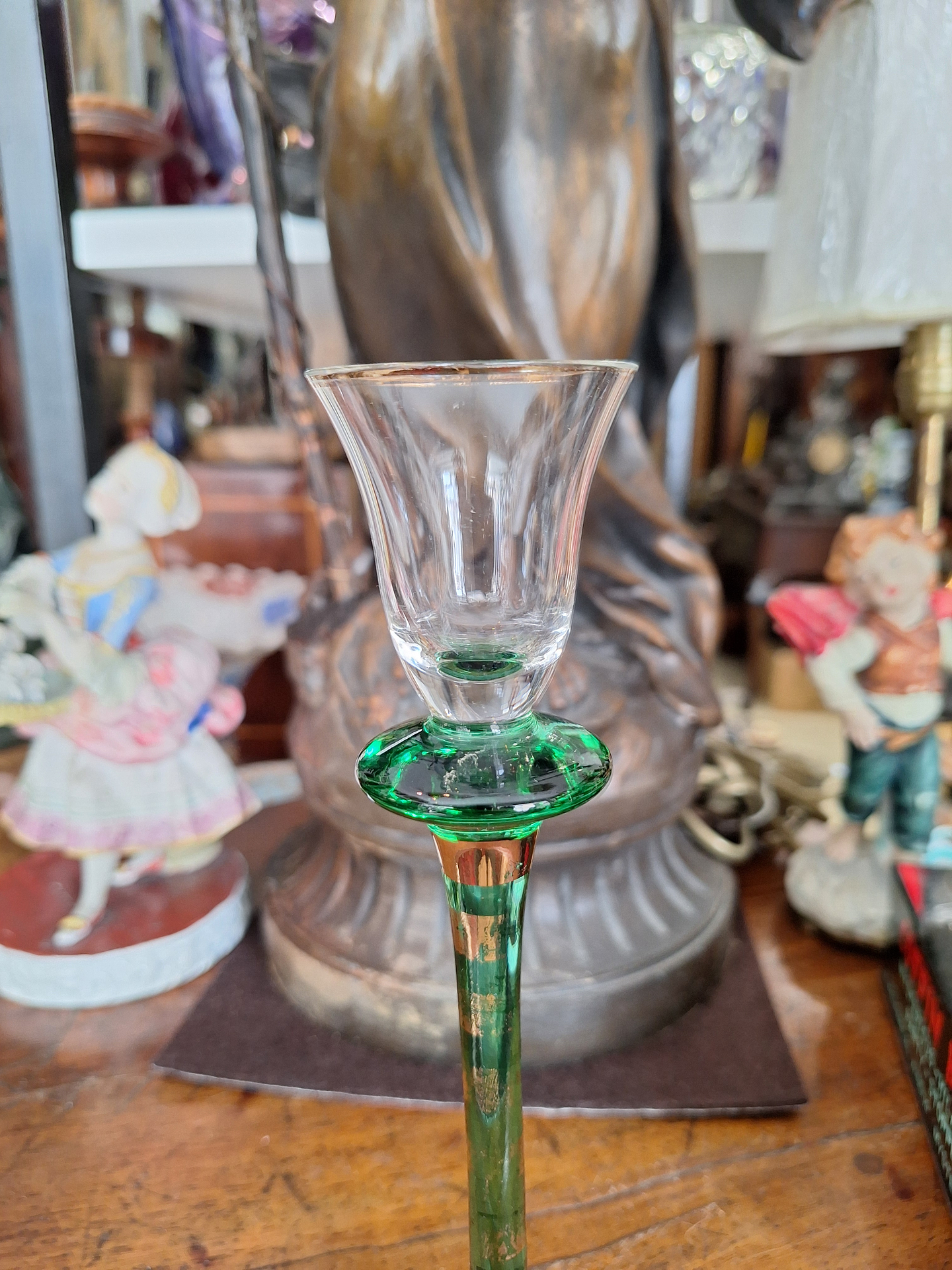 Castiçal em Echt cristal alemão  6