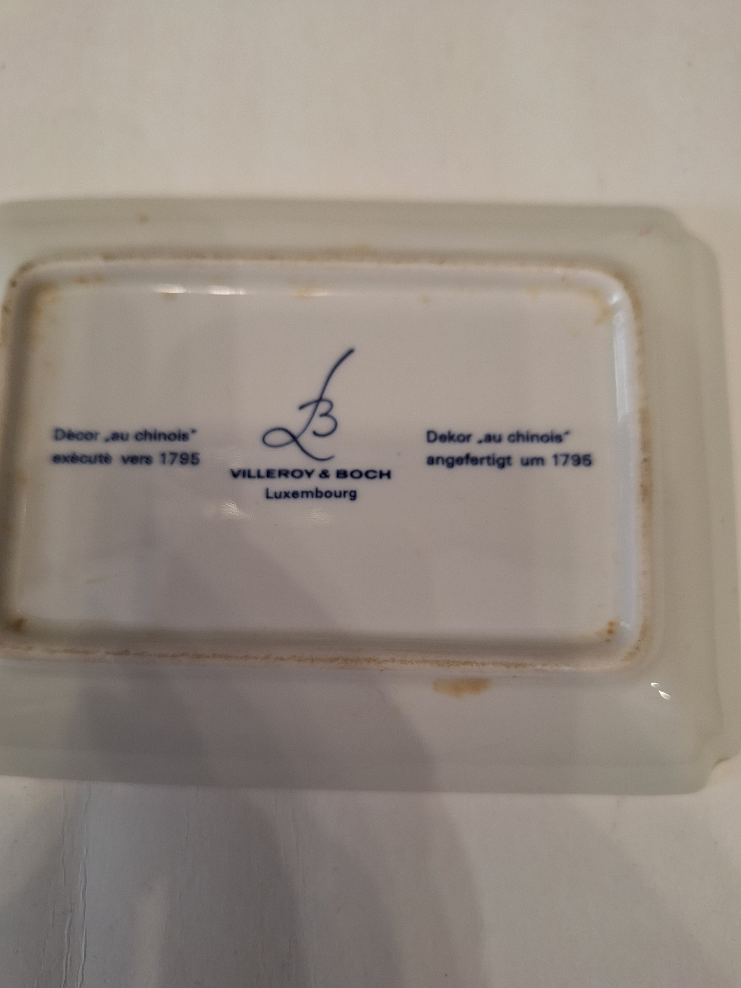 Villeroy & Boch, dekor au chinois 3