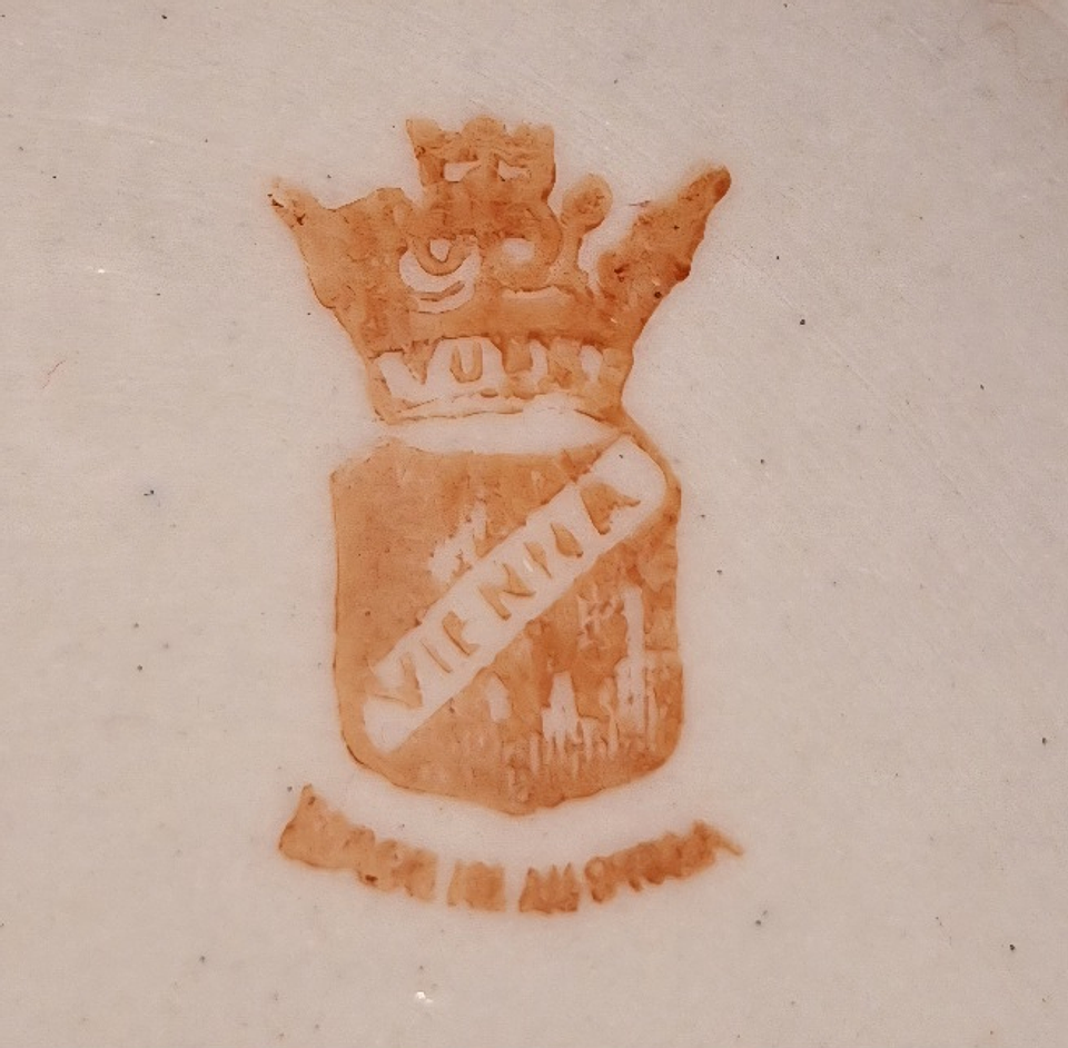 Cachepot em porcelana Austríaca  3