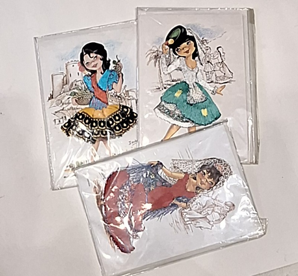 Cartão-Postal Espanhol, Bordado 1